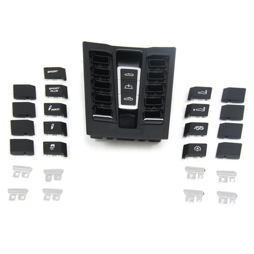 Repair kit for combined center console switches. Porsche 991.2 Cabriolet