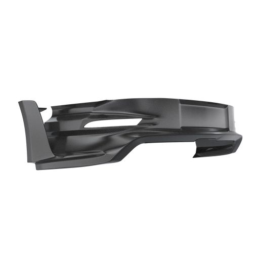 Rear Bumper Insert with Struts, Carbon Fiber Porsche 992