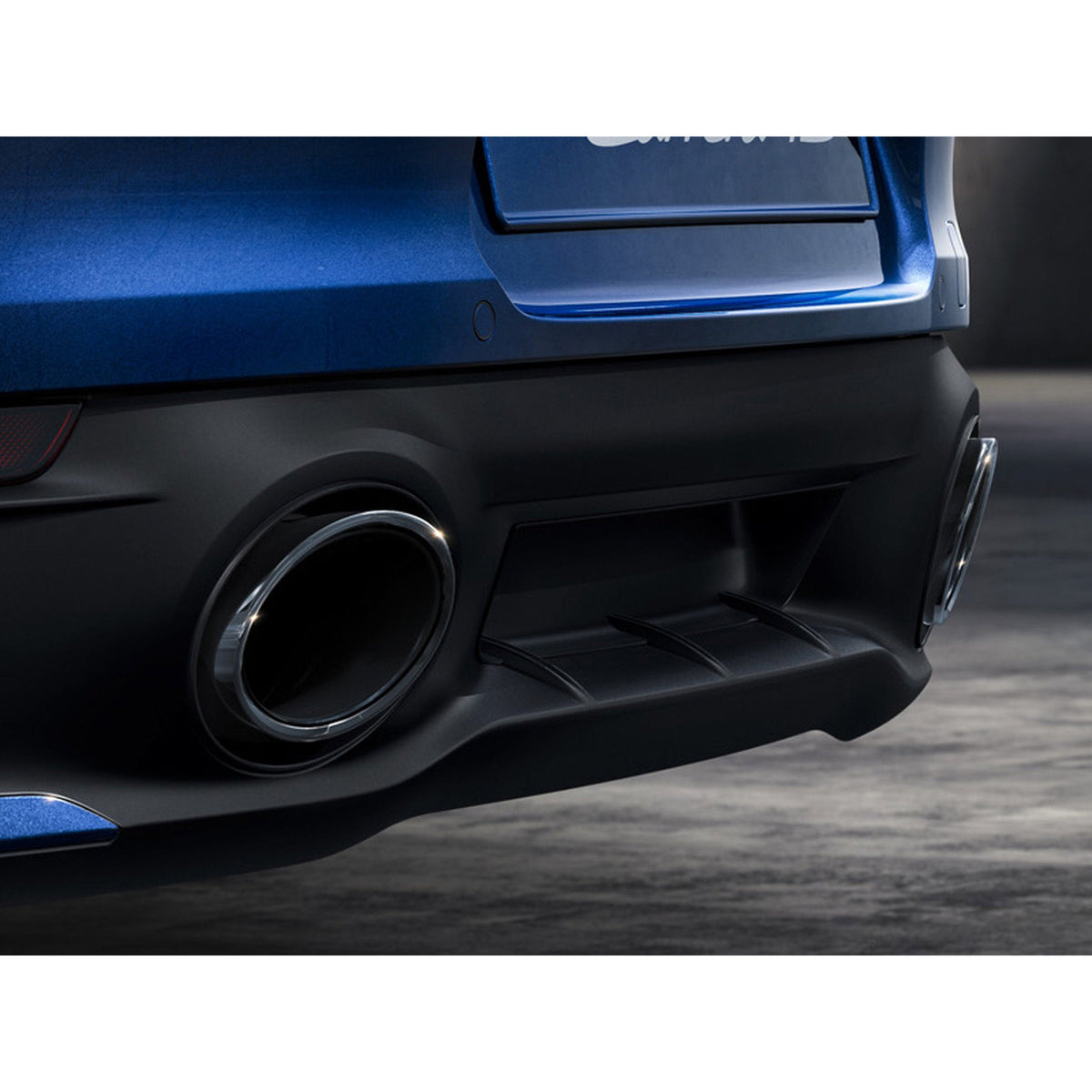 Endrohre, in Schwarz Porsche 992 – Originalteil