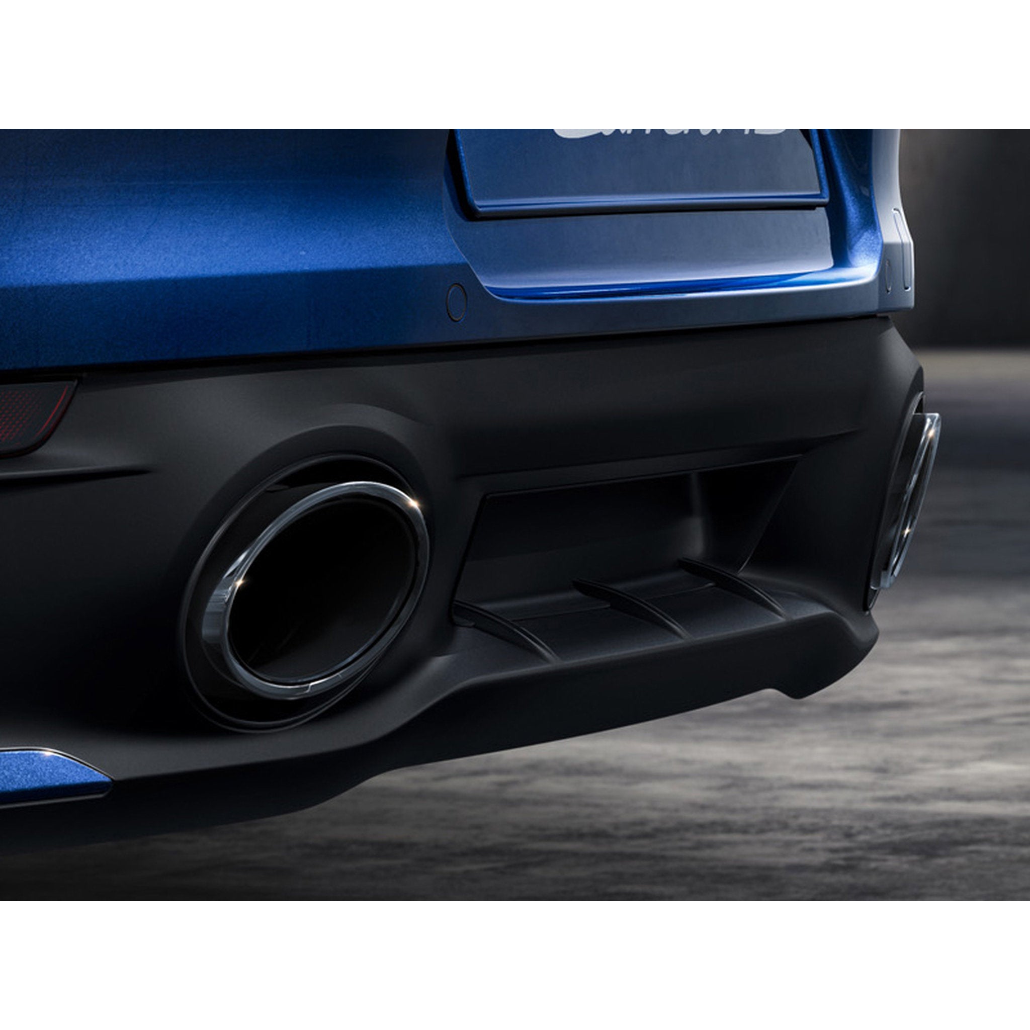 Endrohre, in Schwarz Porsche 992 – Originalteil