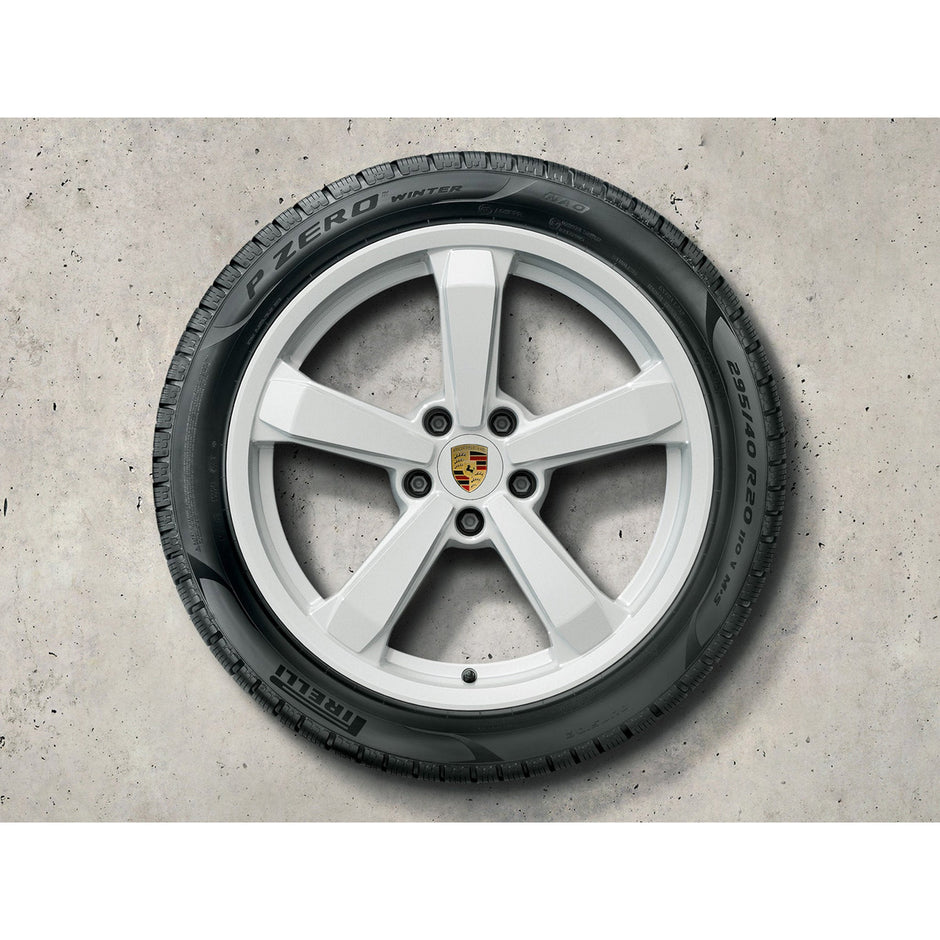 20" Alufelge – Weiß Geschmiedet – Porsche Originalteil