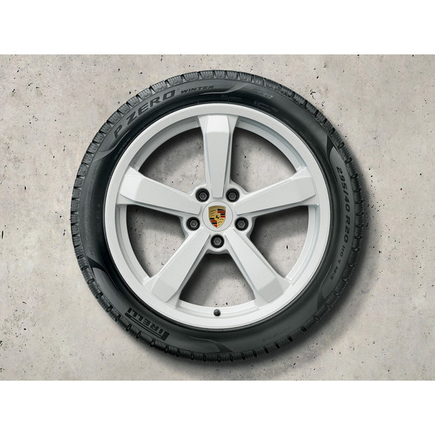 20" Alufelge – Weiß Geschmiedet – Porsche Originalteil