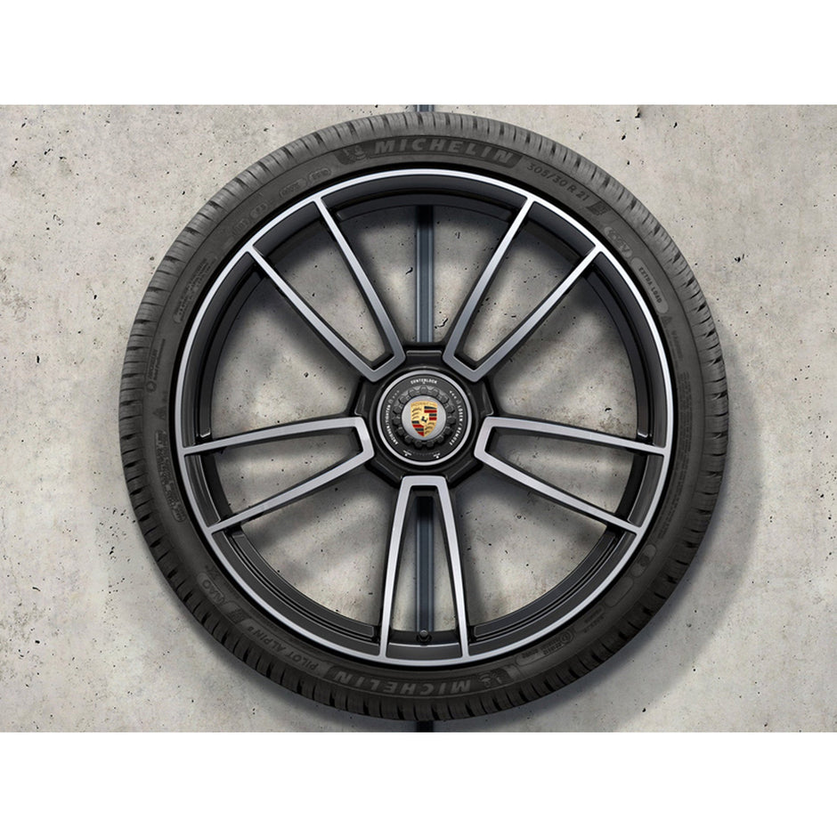 20" Alufelge – Schwarz Geschmiedet – Porsche Originalteil
