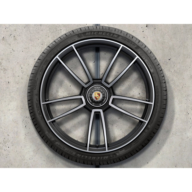 20" Alufelge – Schwarz Geschmiedet – Porsche Originalteil