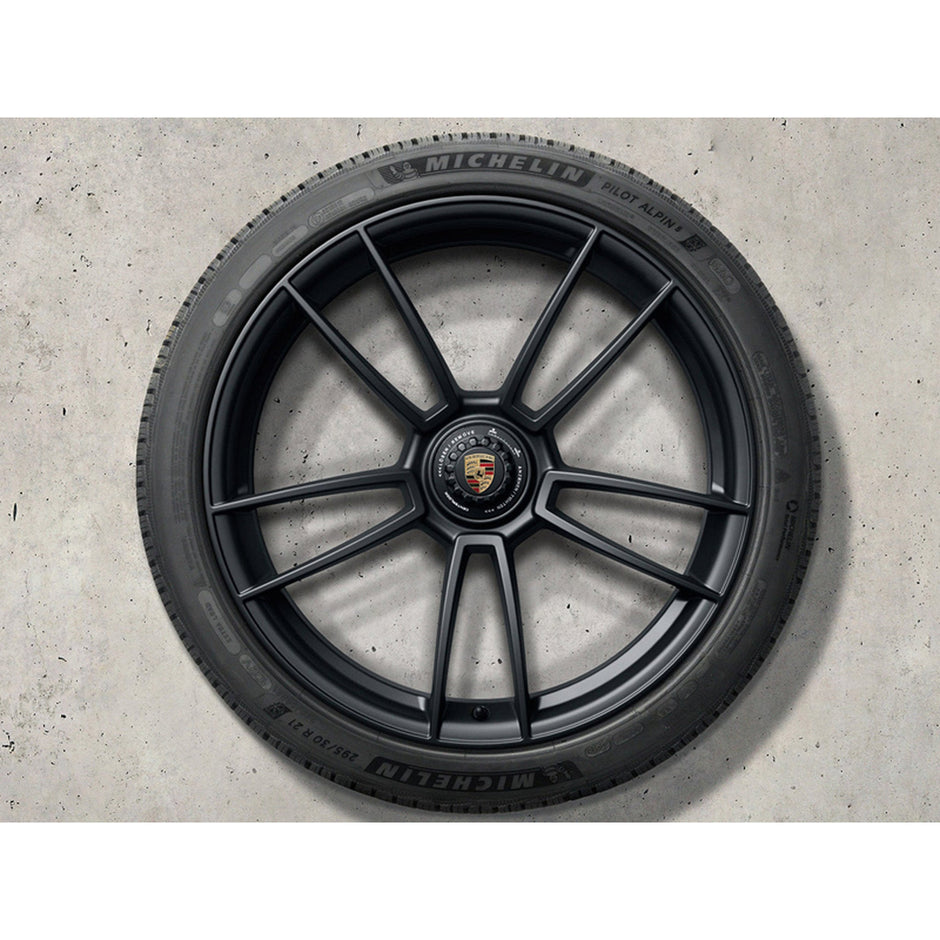 20" Alufelge – Schwarz Geschmiedet – Porsche Originalteil
