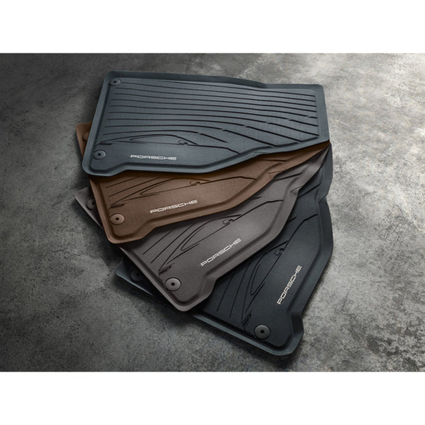 Rubber floor mats Porsche 992 – Original part