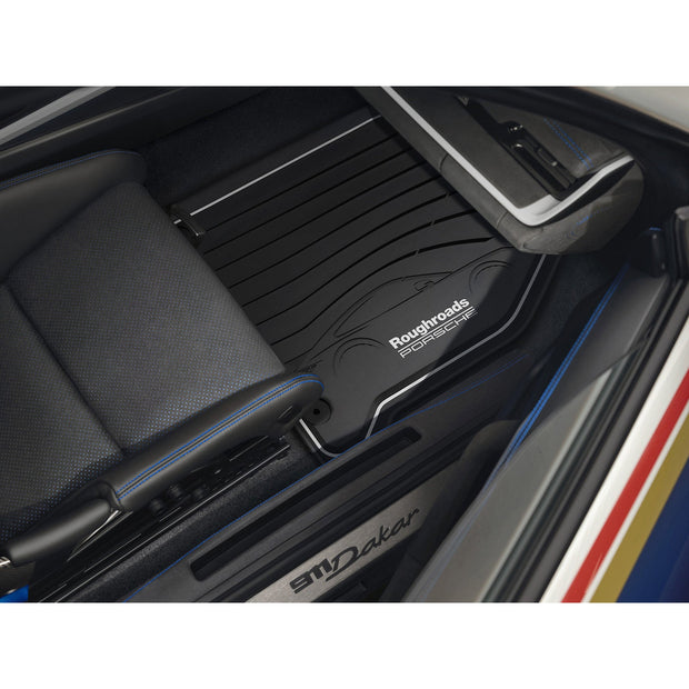 Gummifußmatten, LHD, „Rally Design“ Porsche 992 – Originalteil