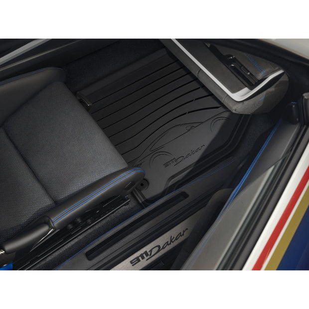 Gummifußmatten, LHD, „911 Dakar Design“ Porsche 992 – Originalteil