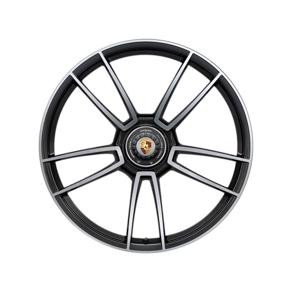 20" Alufelge 8.5J ET39 – Schwarz – Porsche Originalteil