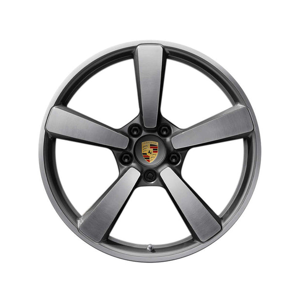 21" Alloy Wheel Center Lock 12J ET70 – Silver – Porsche Original Part