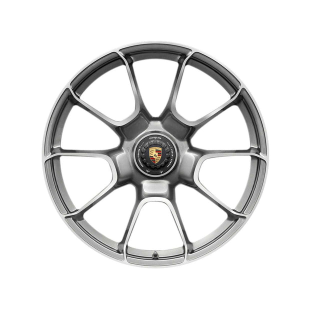 20" Alufelge Zentralverschluss 9.5J ET44 – Silber – Porsche Originalteil