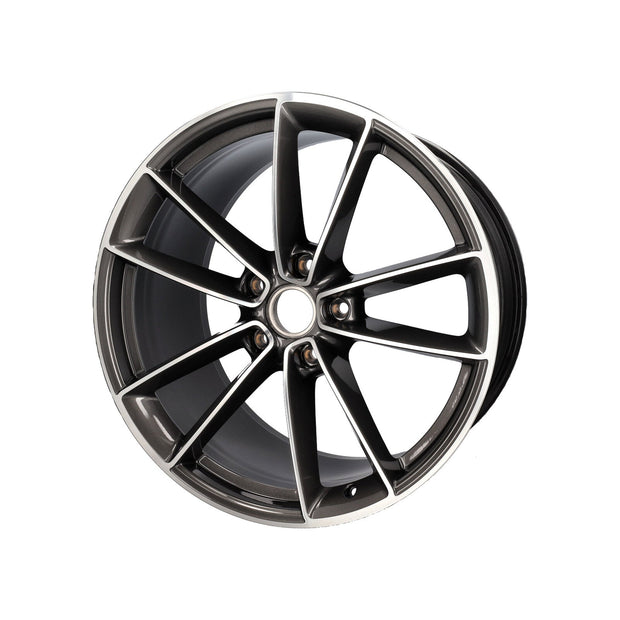 21" Alloy wheel – Titanium – Porsche Original Part