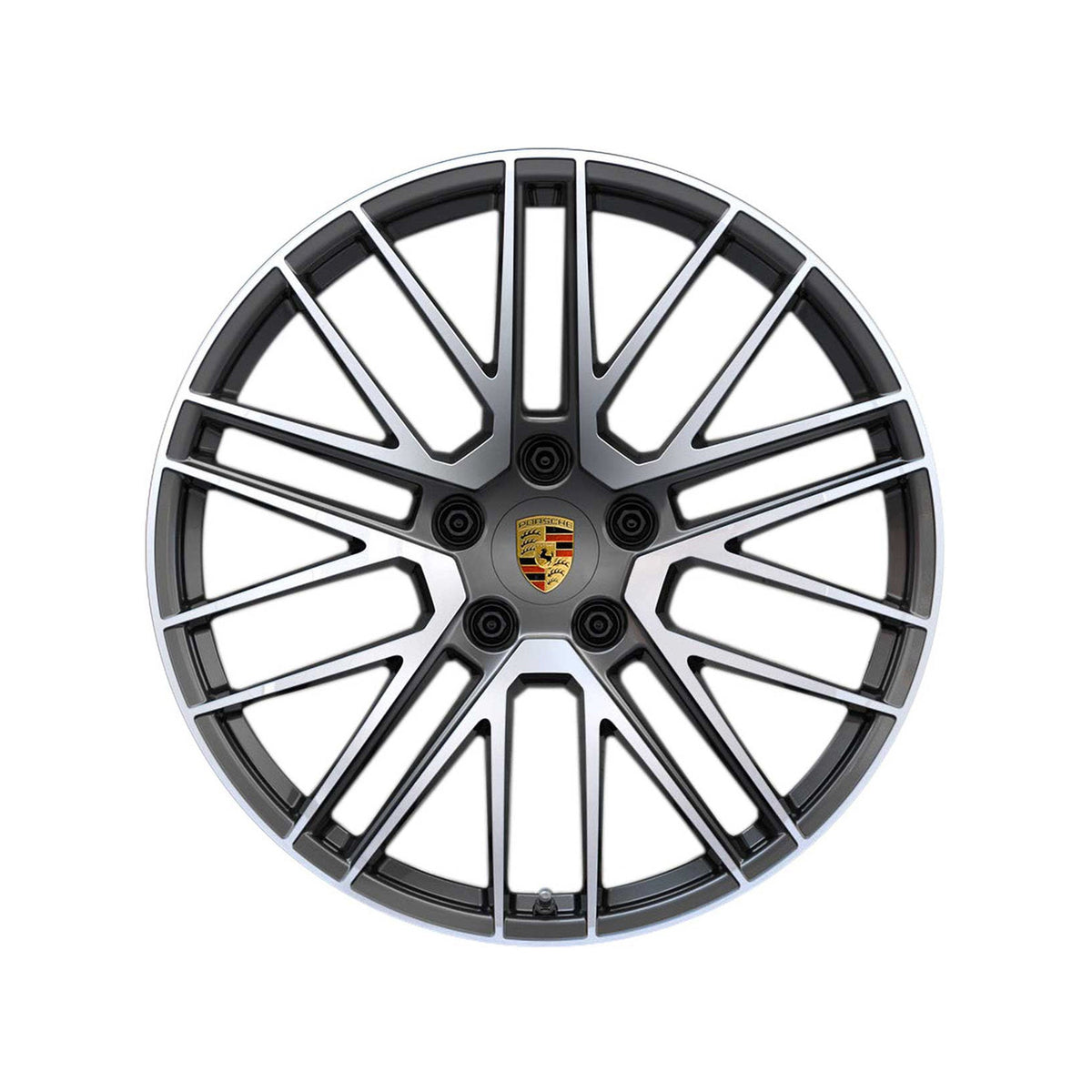 21" Alufelge 11J ET66 – Titan – Porsche Originalteil