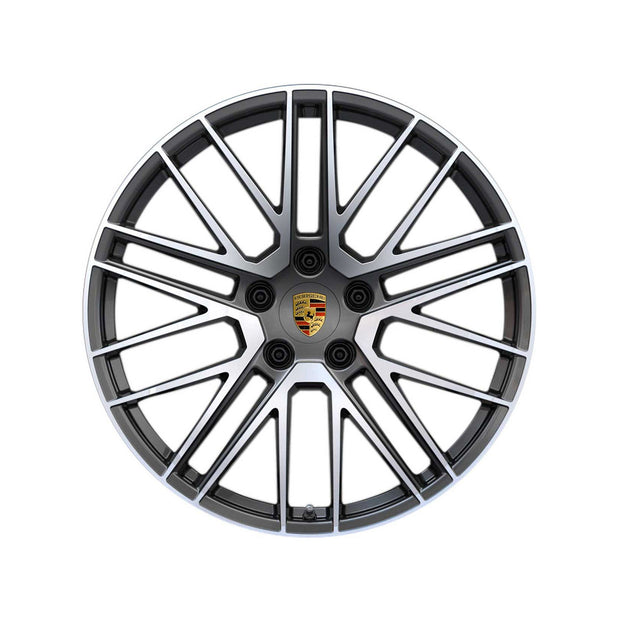 21" Alufelge 11J ET66 – Titan – Porsche Originalteil