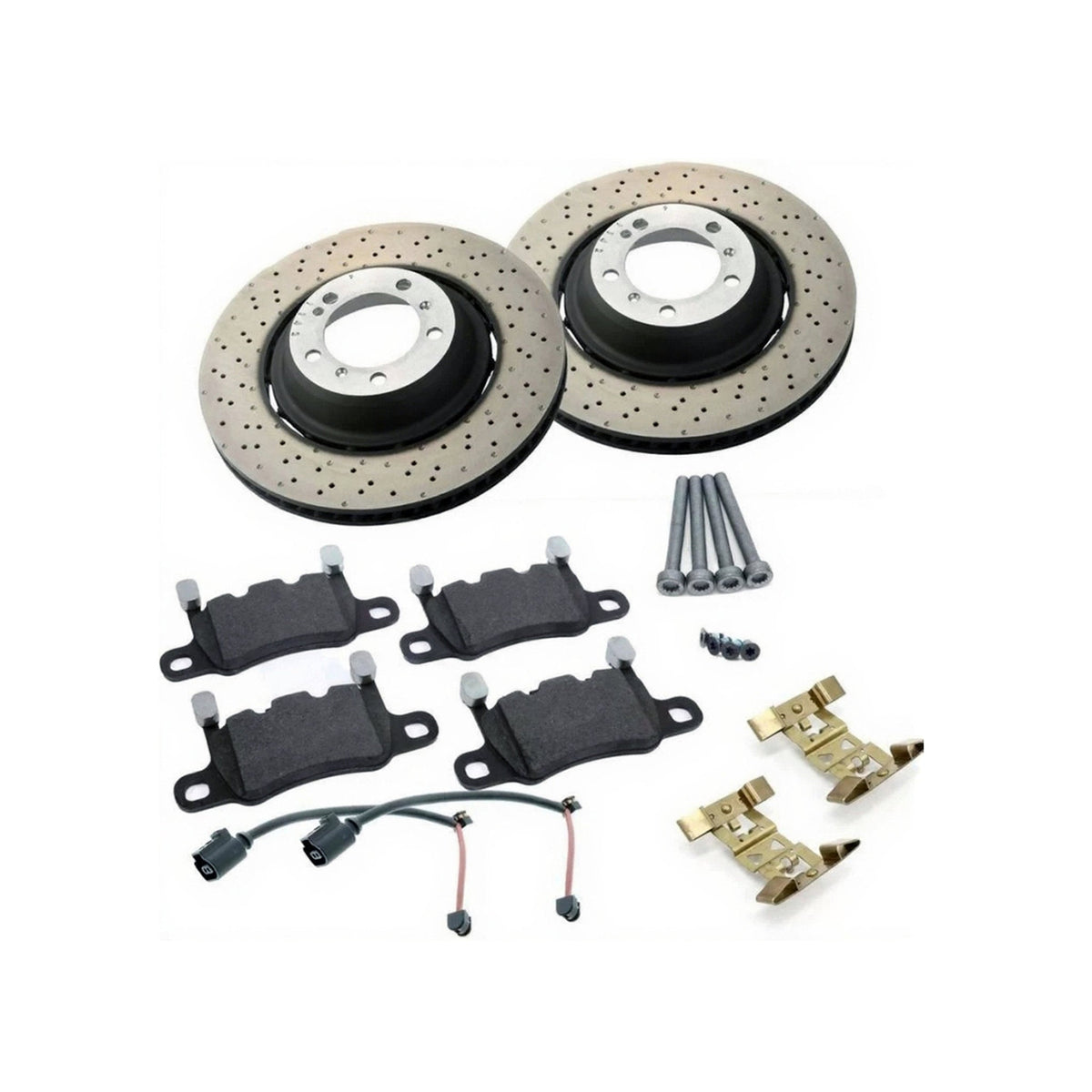 Brake disc 380x30mm incl. brake pads & sensors Porsche 992.1 Carrera GTS / Turbo