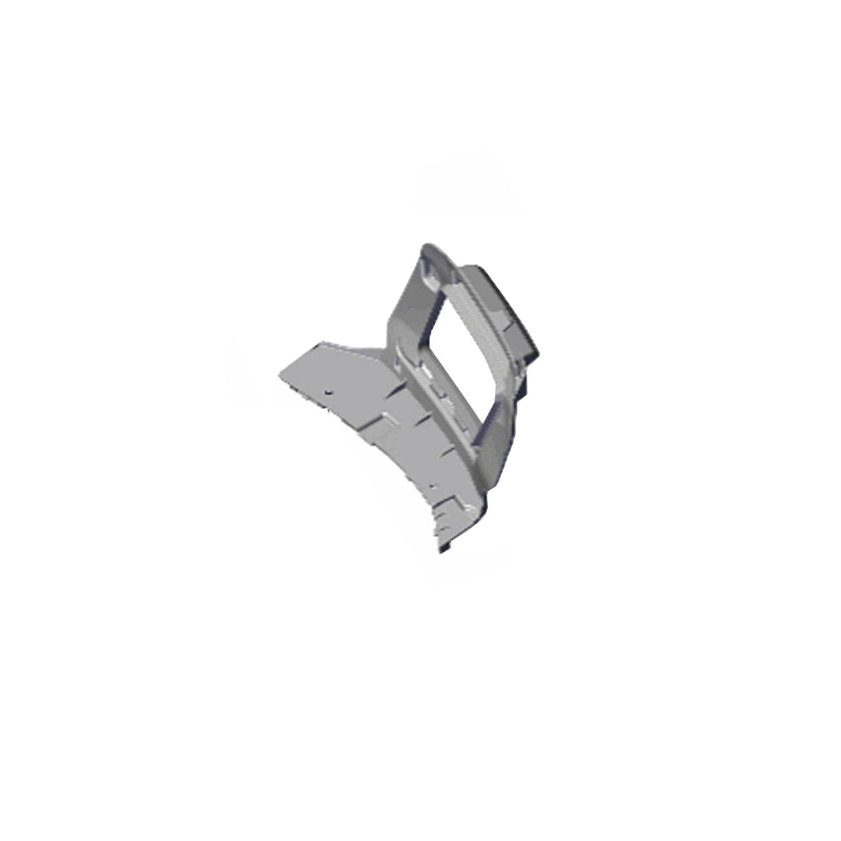 Rear Bumper Air Outlet Frame Matte Black Porsche 992 – Genuine Part