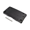 License plate holder front for USA models with adaptive cruise control and Sport Design Package Porsche 992 – Original part