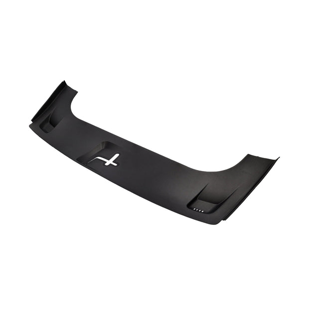 Luggage compartment cover for lock carrier, Matte Black Porsche 992 – Original Part