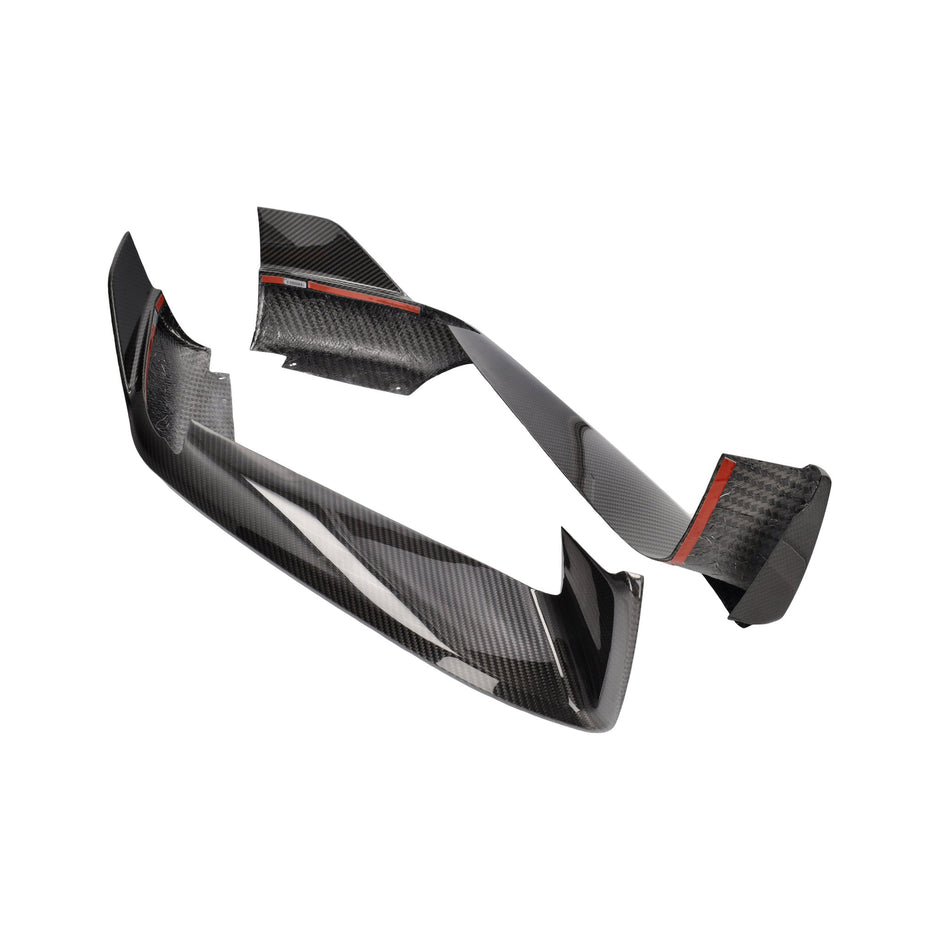 Carbon Front Bumper Corner Splitters 992.1