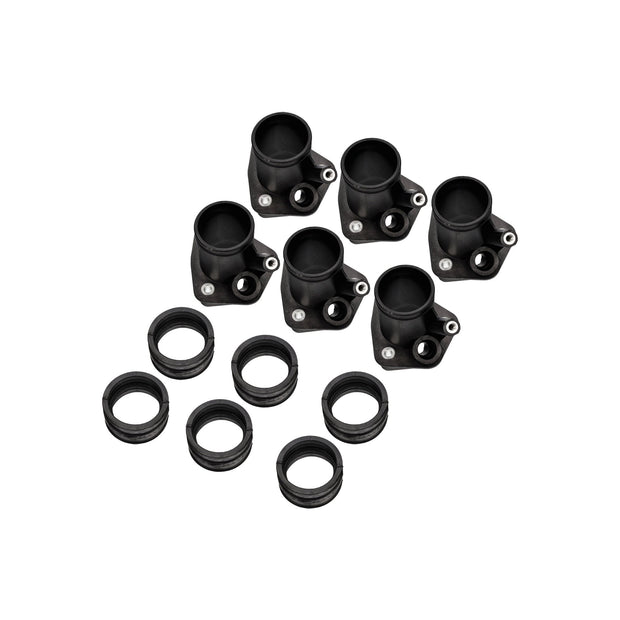 Ansaugstutzen & Gummimanschetten 6er-Set | Porsche 993 C2 / C4 / Turbo | OEM