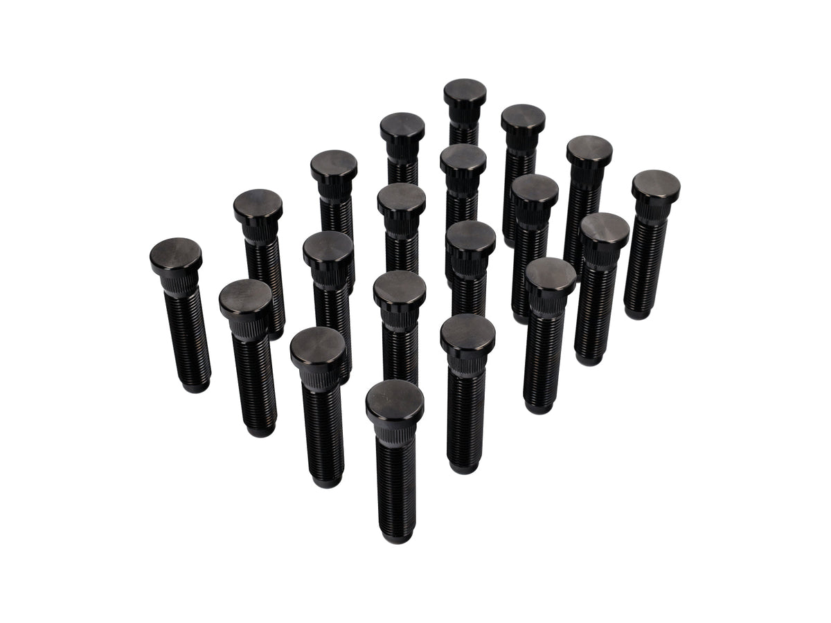 Titanium Wheel Studs 20-piece Set +15 mm | Porsche 911 / 914 / 924 / 944 / 964 / 968 / 993