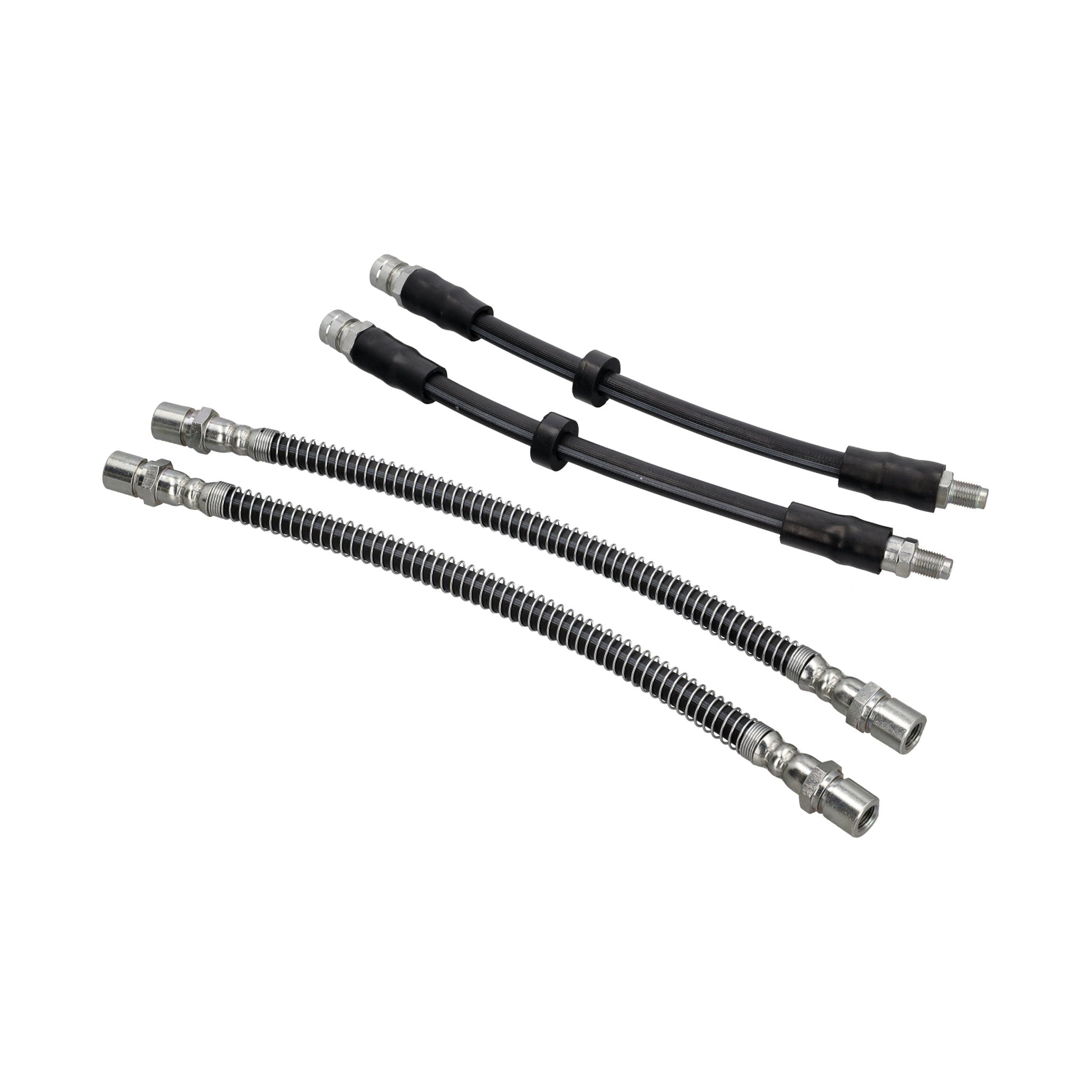 Brake Caliper Brake Hoses 4-Piece Set Front & Rear | Porsche 993 up to 09.1994 | OEM
