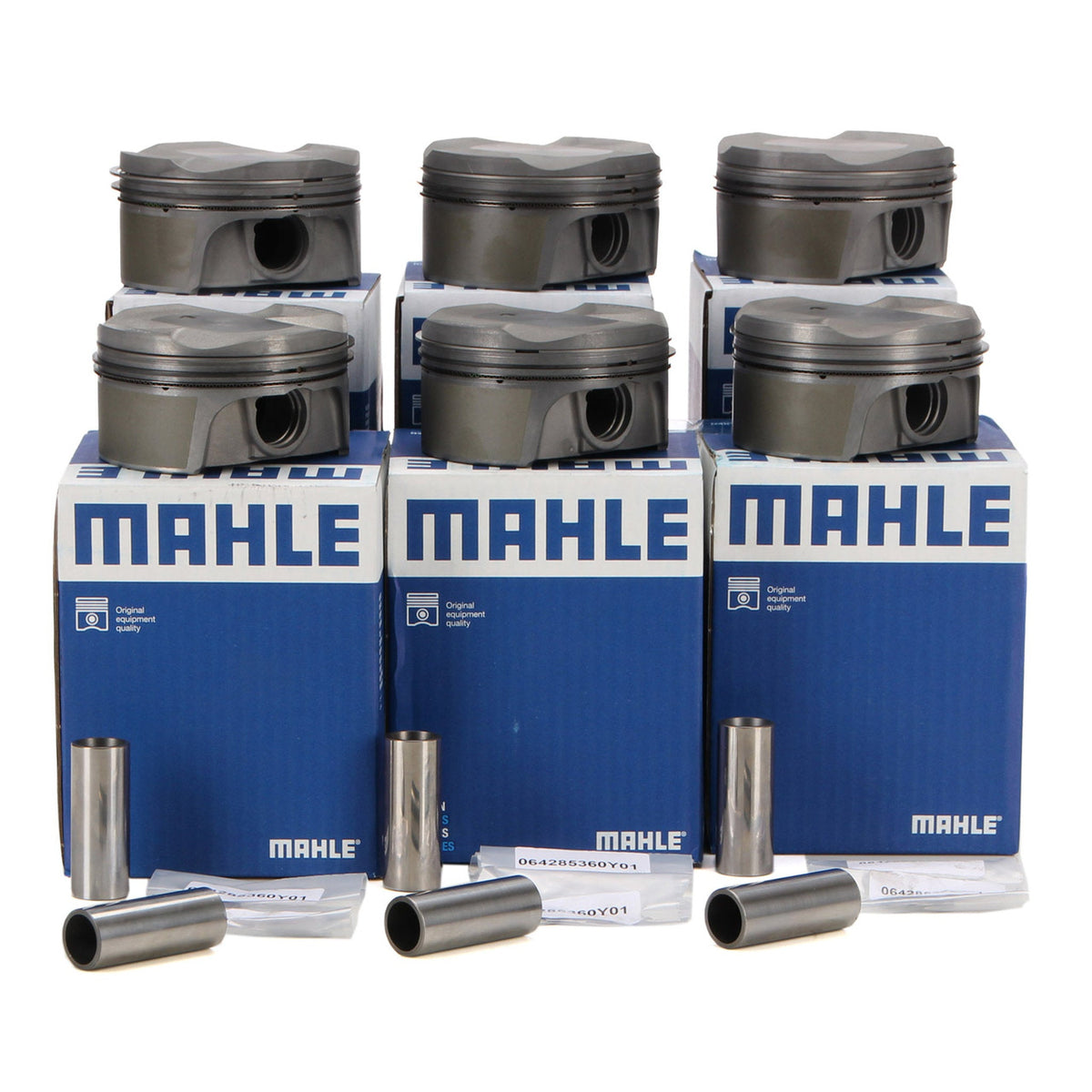 Kolben 6er Set Porsche 996 3.6L C2 / C4 / C4S und 997 3.6L C2 / C4 96.00 Ø