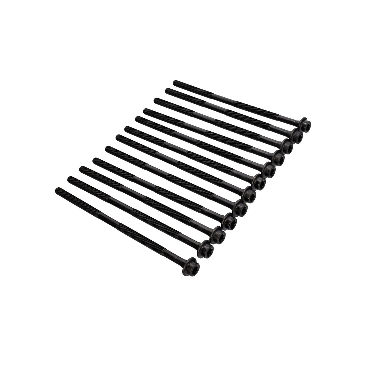 Cylinder head bolt long, set of 12 pieces. Porsche Boxster / Cayman / 996 / 997