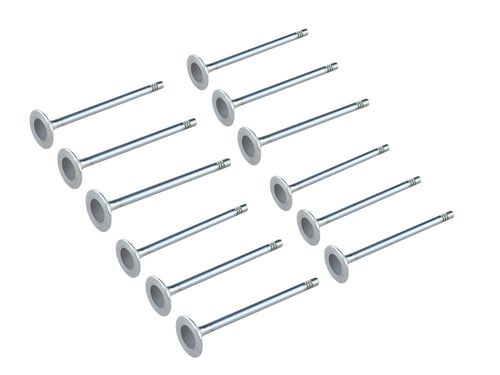 Exhaust valve set for cylinder head of engine. Porsche 981 Boxster Spyder / 981 Cayman GT4 / 997.2 / 991.1