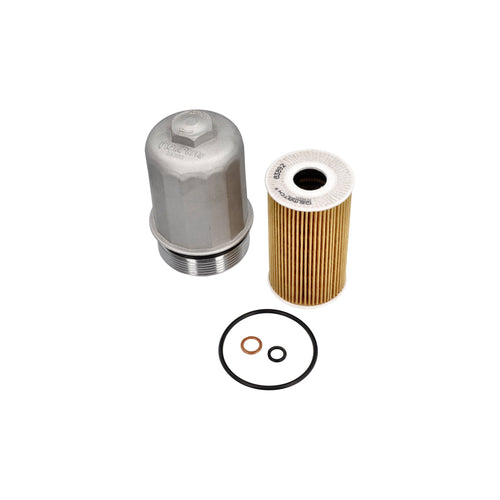 Oil Filter Upgrade with Aluminum Housing. Fits Porsche 996 / 986 Boxster / 987 Boxster / 987C Cayman / 997 / 955 Cayenne S V8 & 955 Cayenne Turbo