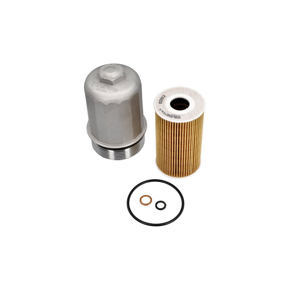 Oil Filter Upgrade with Aluminum Housing. Fits Porsche 996 / 986 Boxster / 987 Boxster / 987C Cayman / 997 / 955 Cayenne S V8 & 955 Cayenne Turbo