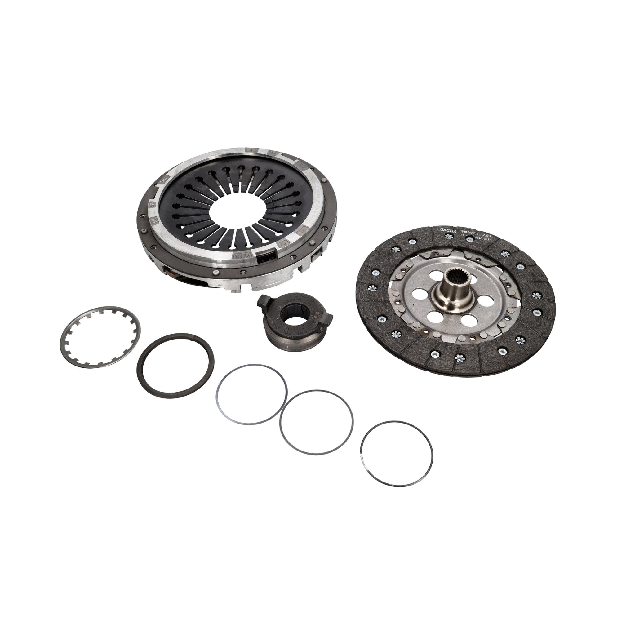 Clutch Disc & Pressure Plate Set | Porsche 965 Turbo / 993 Turbo | Sachs