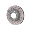 Front brake disc, drilled monobloc, 330x34mm. Porsche 996 / 997 (OE No. 99635140904 and 99635141004)