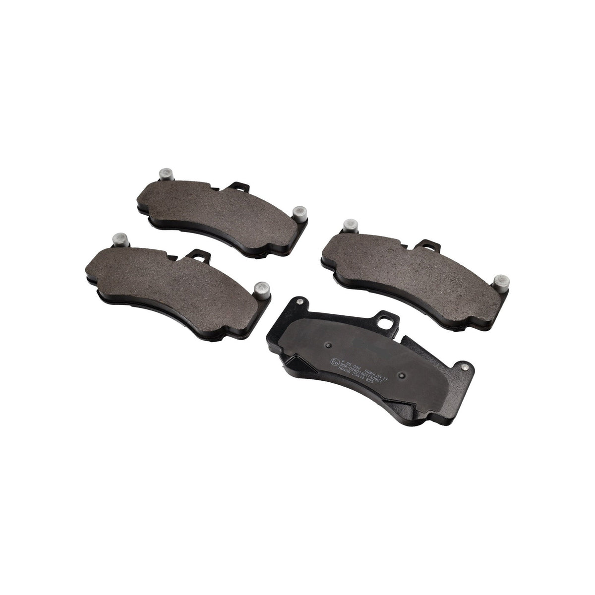 Zimmermann Standard-Bremsbeläge vorne. Passend für Porsche 996 GT2 / GT3 / 997.1 GT3 / 997 Turbo.