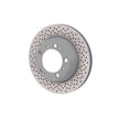 Brake disc, rear, perforated monoblock, 299 x 24 mm. Porsche 996/997 (OE part number 99635240104)