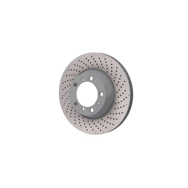 Bremsscheibe Hinten, gebohrter Monoblock, 330x28mm. Porsche 996 / 997 / 991 (OE Nr. 99635240502 und 99635240602)