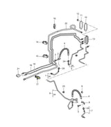 Bracket for brake, clutch and steering lines | Porsche 996 / 997 / Boxster / Cayman | Genuine Porsche Part – image 3