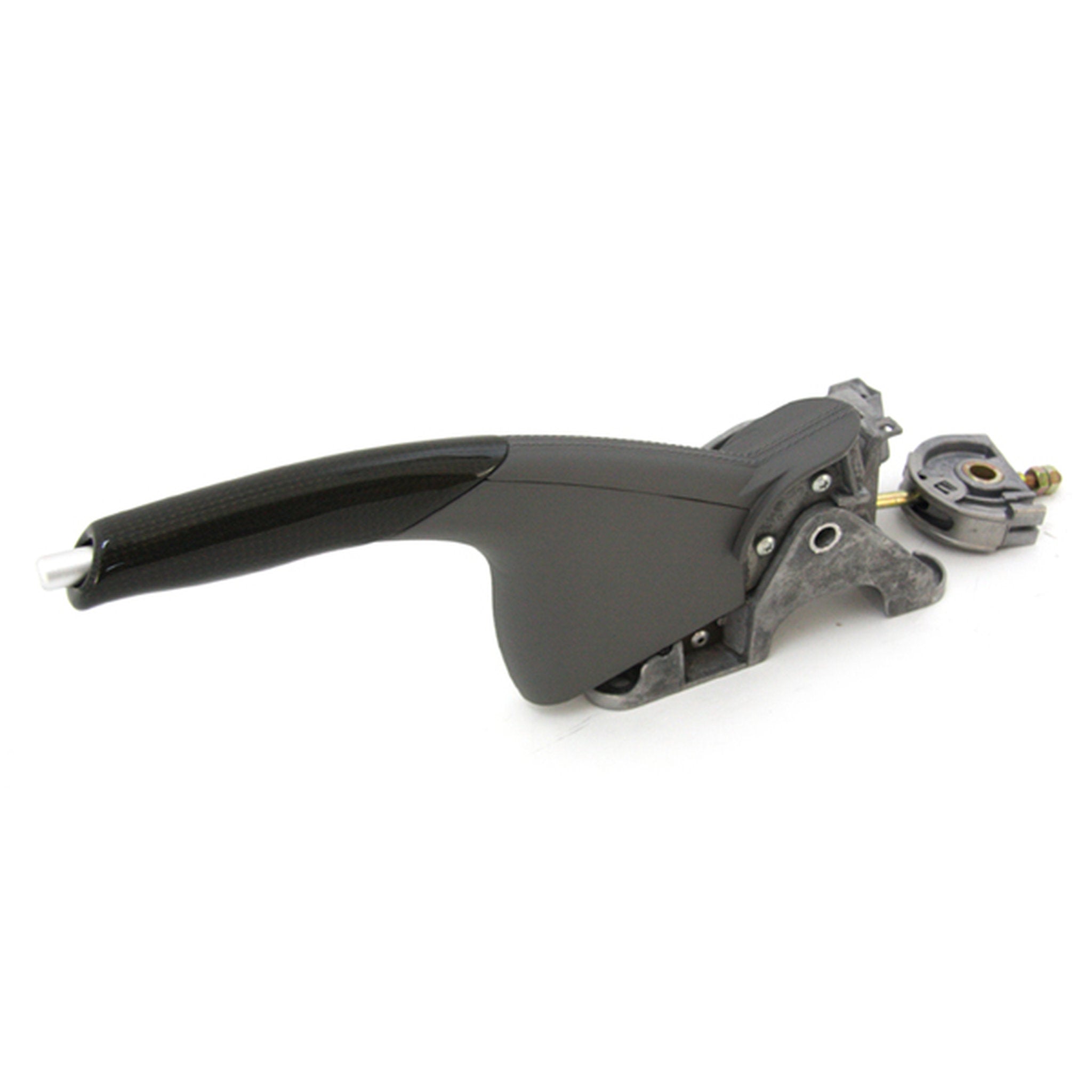 Handbrake in carbon and leather – Porsche Boxster/Cayman
