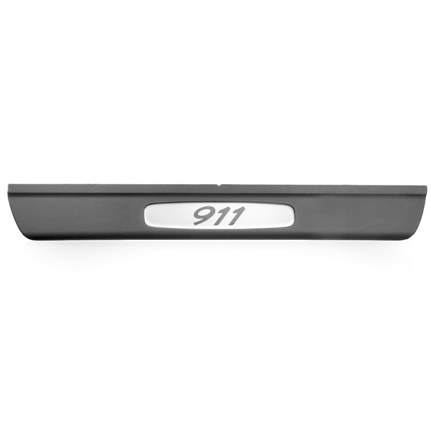 Door sill trim in silver metallic for Porsche 996 Carrera (Porsche Original)