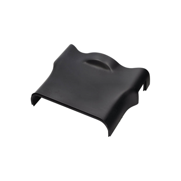 Trim strip for steering column, upper part, satin black. Porsche 986 Boxster / 996 Carrera 1997-99 (Porsche Original)