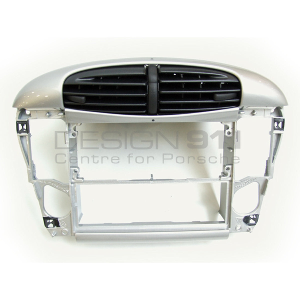 Center Air Vent in Arctic Silver. Porsche 996 >>2001 (Porsche Original)