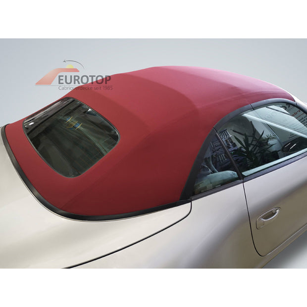 Cabrioverdeck für Fahrzeuge mit Glasheckscheibe. Porsche 996