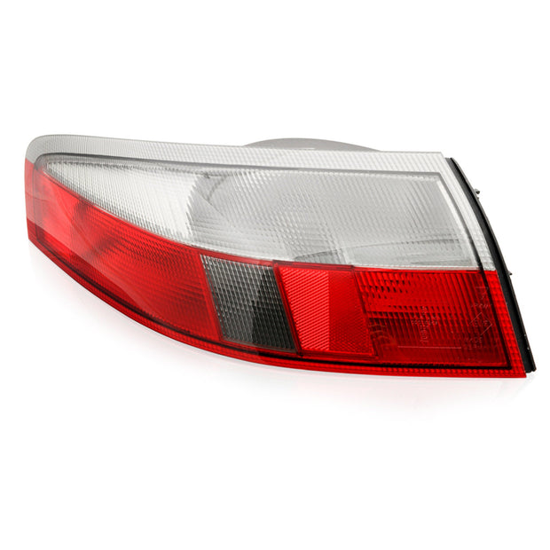 Rear turn signal unit, clear / red. Porsche 996 (Porsche Original)