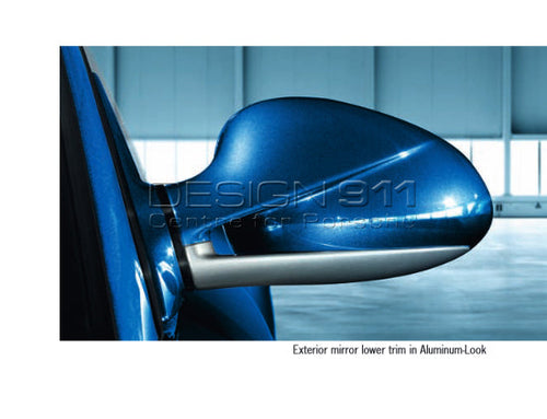 Außenspiegelblenden Alu-Optik – Porsche Boxster/Cayman
