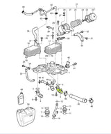 Oil pipe union connecting piece | Porsche 997.1 Turbo / 997.2 GT2 RS | Genuine Porsche Part – image 4
