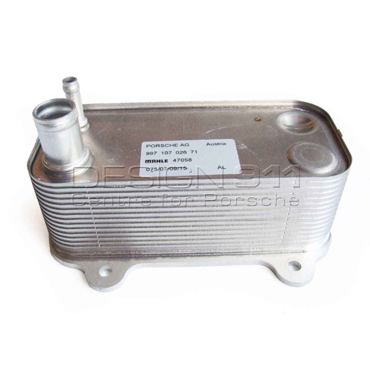 Heat exchanger on the engine. Porsche 997 Turbo - Porsche Genuine Part