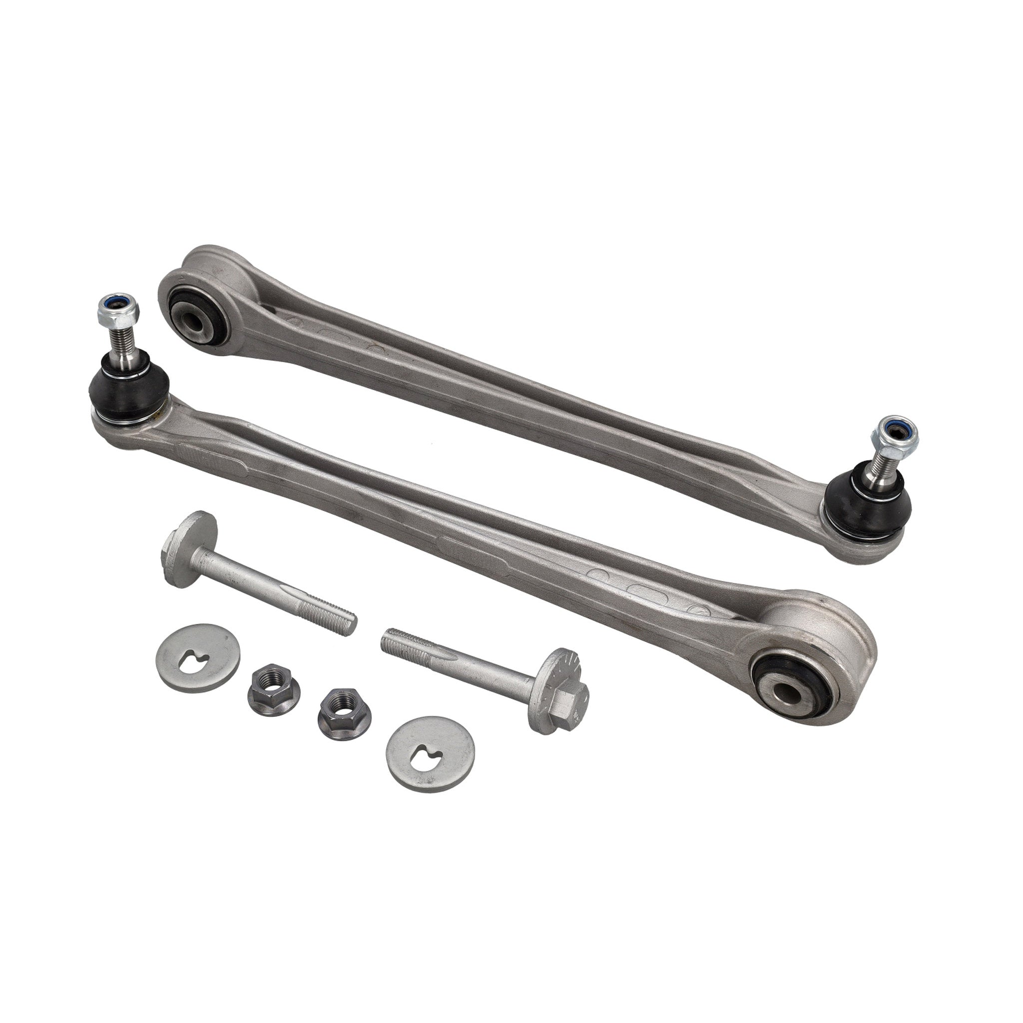 Rear lower control arms with ball joint, eccentric bolts, and washers for Porsche Boxster 987 / Cayman / 996 / 997