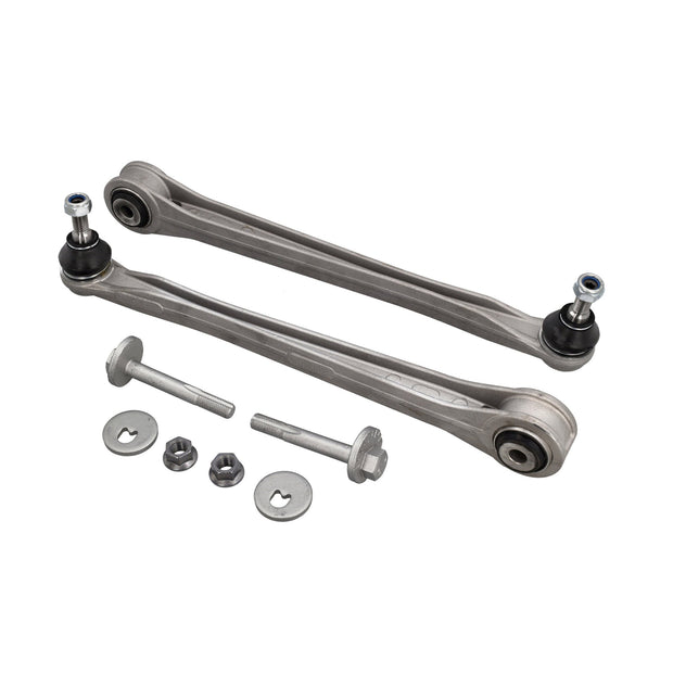 Rear control arms with ball joint, eccentric bolts, and washers for Porsche Boxster 987 / Cayman / 996 / 997 - OEM / original equipment quality