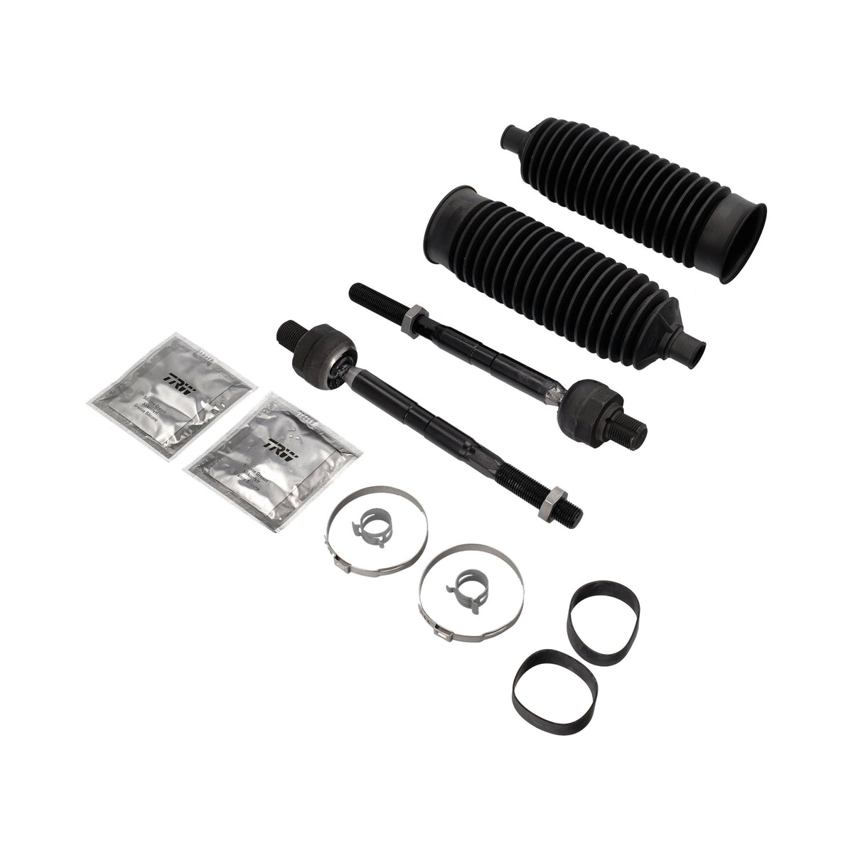 Spurstangen-Innengelenksatz mit Faltenbalg, 2 Stück, Porsche Boxster / Cayman 987 / 997, KIT AUS OEM TEILEN
