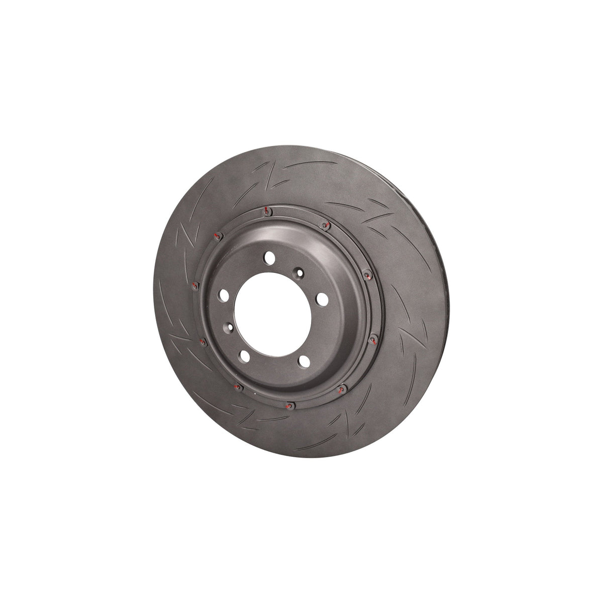 Two-piece brake disc, front. Formula:R. Porsche 997.1 GT3 / GT2 with PCCB (OE-no. 99735103191 & 99735103291)